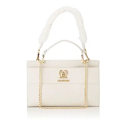 Love Moschino Women's Jc4389pp0fko0 Shoulder Bag, White, One Size