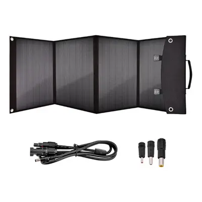 100W Folding Solar Panels USB+DC Waterproof Solar Monocrystalline Silicon Board Power Bank Solar