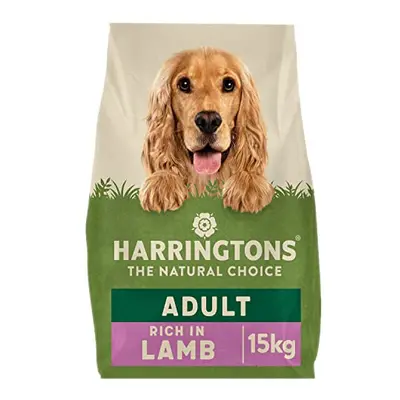 Harringtons Complete Dry Dog Food Lamb & Rice 15kg - Made with All Natural Ingredients