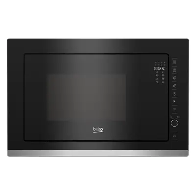 Beko BMGB25333X Built In Microwave With Grill - Black