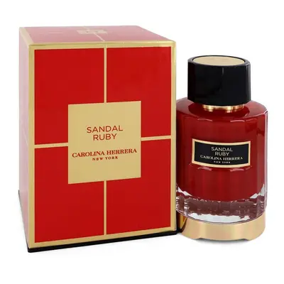 Sandal Ruby by Carolina Herrera Eau De Parfum Spray (Unisex) 3.4 oz