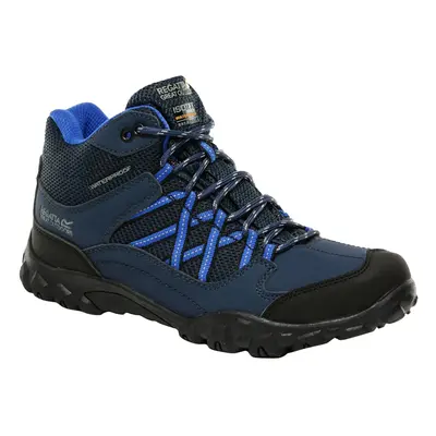 (9 UK Child, Deep Space Blue/Imperial Blue) Regatta Childrens/Kids Edgepoint Boots