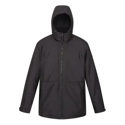 (L, Black) Regatta Mens Larrick Waterproof Jacket