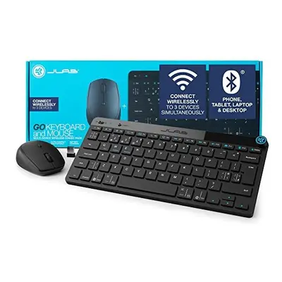 Go Bundle - Bluetooth & Wireless Keyboard and Mouse Set - Multi Device Computer Keyboard & Mice 