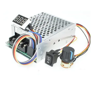 DC 10-55V 40A Motor Speed Controller Reversible Switch Digital Display 0-100% Adjustable PWM Mot