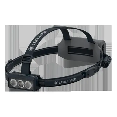 (Grey) NEO9R Running Head Torch with Chest Strap