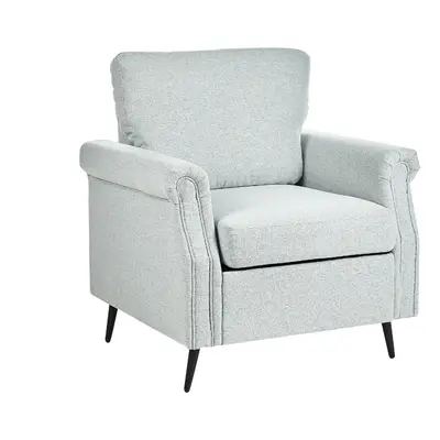 Fabric Armchair Light Grey VIETAS