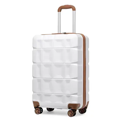 (20 inch) Or pcs 13/20/24/28 Inch ABS Hard Shell Travel Trolley Suitcase Check in Luggage with T