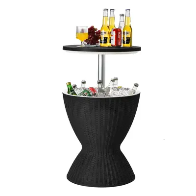 30L Ice Bucket Table Patio Ice Beer Drinks Storage Holder Adjustable