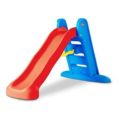 Little Tikes Easy Store Large Slide - Playset for Indoor or Outdoor Use - Durable Stable Kid-Saf