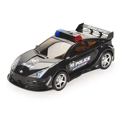 () Simulation Police Car Diecast Vehicle Model Toy with Sirnes Sound and Light with Cars and Gam