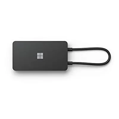 Microsoft SWV-00003- USB-C Travel HUB, Black