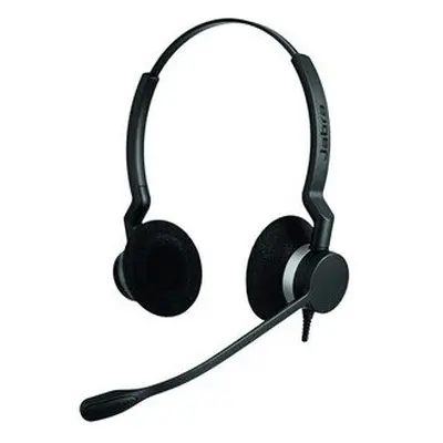 Jabra Biz Wired Stereo Headset Over-The-Head Supra-Aural Ohm Hz Kh 2399-829-189