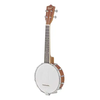 23 Inch Banjo Sapele Wood Strings Banjolele Concert Size