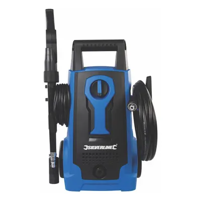 Silverline 1400w Pressure Washer 105bar Max - 1400w pressure washer 105bar max