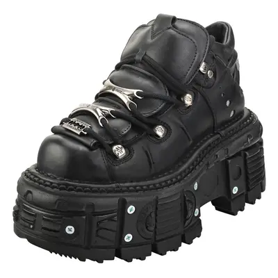 New Rock M-tank106-c2 Unisex Platform Shoes in Black - Size M - 9.5 W UK