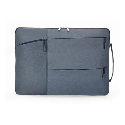 (Blue, Inch) 13/14/15 inch Laptop Briefcase Waterproof Laptop Bag Large Capacity Oxford Cloth