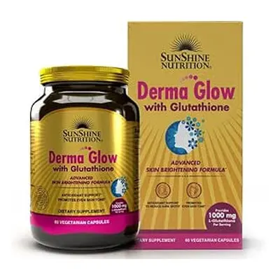 Sunshine Nutrition Derma Glow with Glutathione Advanced Skin Brightening Formula Capsules