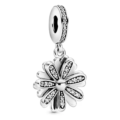 Pandora Sparkling Daisy Flower Dangle Charm 798813C01