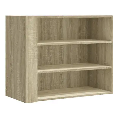 (sonoma oak) vidaXL Wall Cabinet Bathroom Wall Hanging Cabinet Sonoma Oak Engineered Wood