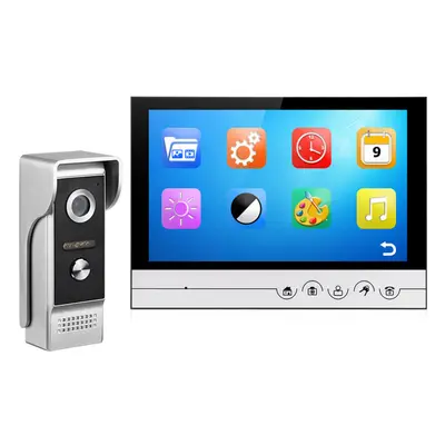 9 Inch TFT Monitor 700TVL HD Night Vision Video Record Phone Taking Handfree Video Doorbell Inte