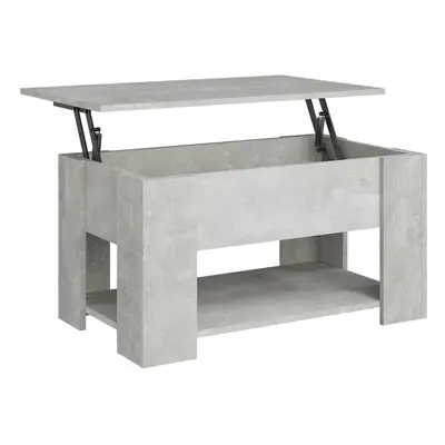 (concrete grey) vidaXL Coffee Table Engineered Wood Couch Centre Accent Table Multi Colours