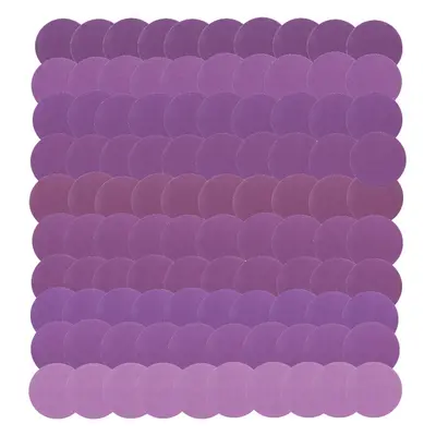 100pcs Inch 100mm Grit Purple Sanding Disc Waterproof Hook Loop Sandpaper for Metal Wood Car Fur