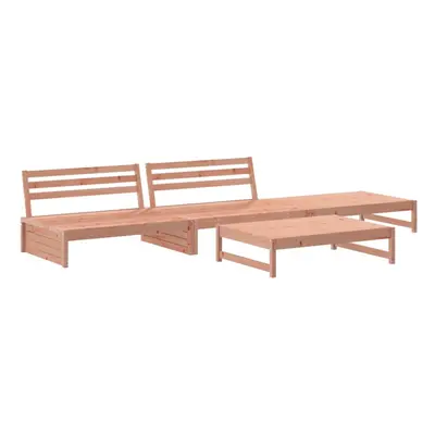 (natural douglas) vidaXL Garden Lounge Set Outdoor Modular Sofa Set Piece Solid Wood Pine