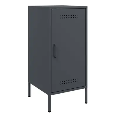 vidaXL Sideboard Cupboard Side Cabinet Highboard Anthracite Cold-rolled Steel