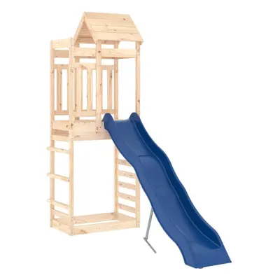 (solid pinewood) vidaXL Outdoor Playset Garden Playhouse Play Tower Set Impregnated Wood Pine