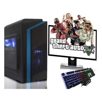 FCS FAST Intel Core i7-4770 Gaming PC Computer 8GB RAM 1TB HDD WIN11 2GB GT