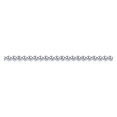 (16) Jewelco London Sterling Silver 2mm Gauge Bead Chain Bead Chain - ACN005A