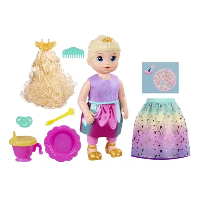 Baby Alive Big Princess Ellie Doll Inch (45cm) Baby Growing Princess Talking in English/Spanish 