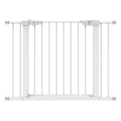 VOUNOT Stair Gates, Pressure Fit Safety Gate, White cm