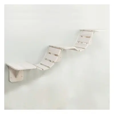 TRIXIE Wall-mounted Cat Climbing Ladder 150x30 cm White Cat Furniture Ladder