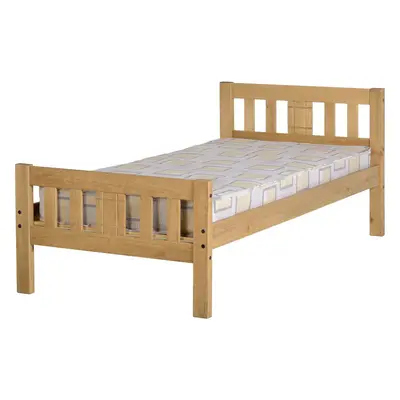 Seconique Rio Pine Bed - Solid Waxed Pine - 3ft Single