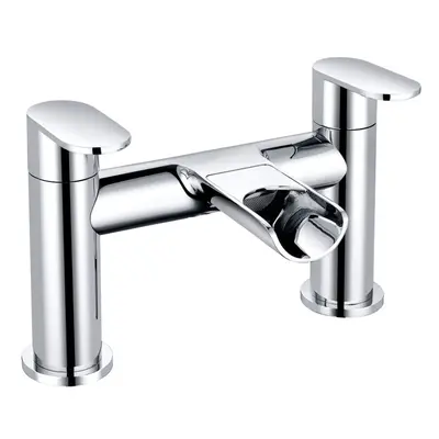 Waterfall Bath Filler Tap Chrome Bathroom Lever Faucet