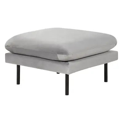 Ottoman VINTERBRO Velvet Grey