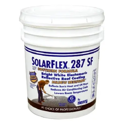 Henry HE287SF871 Gallon White Elastomeric Roof Coating