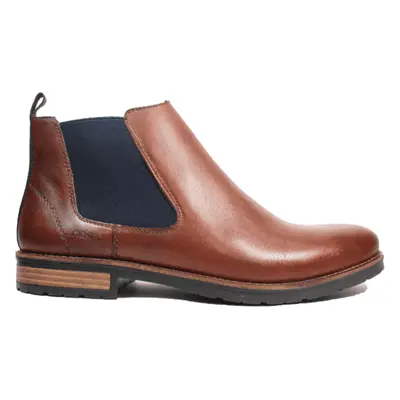 (7.5 (Adults')) | Brown Leather | Men's Chelsea Boots