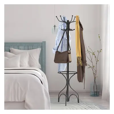 Coat Rack Freestanding 190cm Heavy Duty Metal Coat Hanger Stand