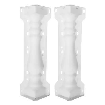 Column Mold Balcony Garden Pool Fence Cement Railing Plaster Concrete Mould