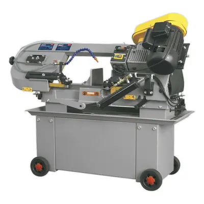 Horizontal Bandsaw with Hydraulic Arm - Bi-Metal Blade - Coolant Fluid System