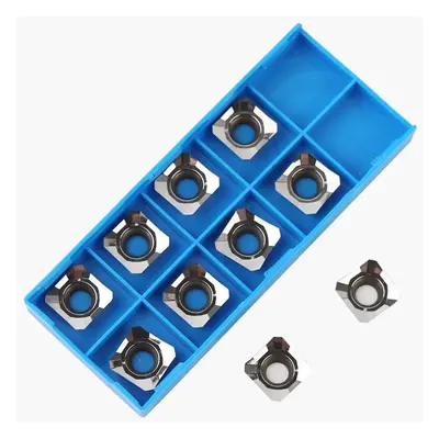 10pcs Carbide Inserts Turning Tool CNC Aluminum Face Milling Cutter Turning Insert Indexable Too