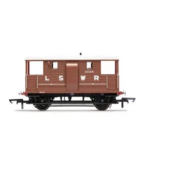 Hornby Wagon R6911B LSWR, 20T 'New Van' Goods Brake Van, - Era