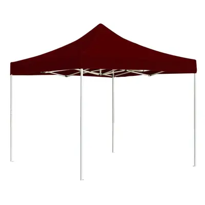 vidaXL Professional Folding Party Tent Aluminium Bordeaux Outdoor Pavilion