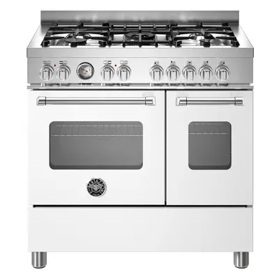 Bertazzoni MAS95C2EBIC Master Series 90cm Dual Fuel Range Cooker Burners