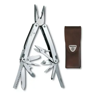 Victorinox SWISSTOOL SPIRIT X multi tool - function with leather pouch