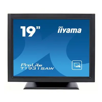 iiyama ProLite T1932MSC-B5X touch screen monitor 48.3 cm (19") x pixels Black Multi-touch Tablet