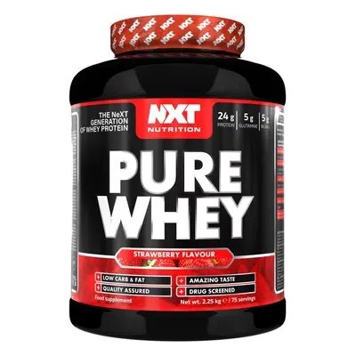 NXT Nutrition Pure Whey Powder - Low Fat - Muscle Building - 2.25KG